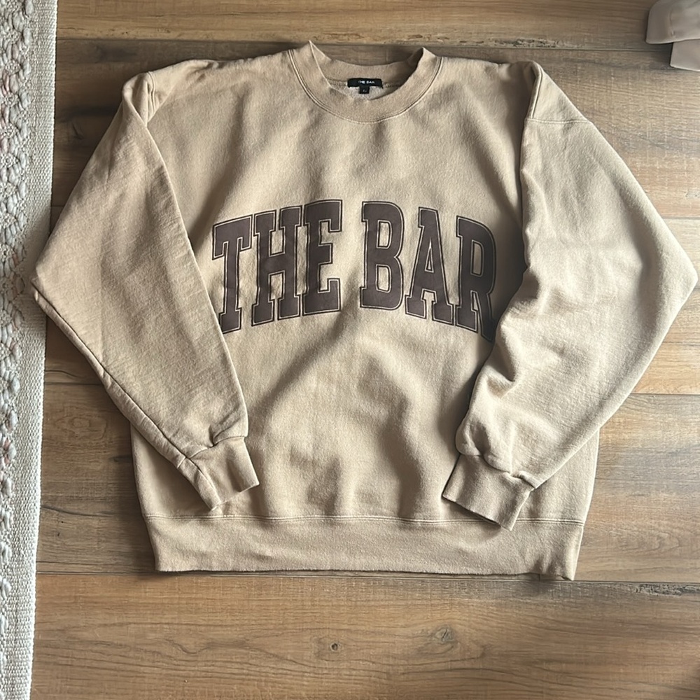 The Bar Varsity Crewneck: Chocolate Chip